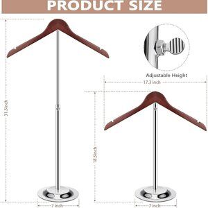 T Shirt Display stand for Vendors, Adjustable Dress Form Mannequin Torso, Portab